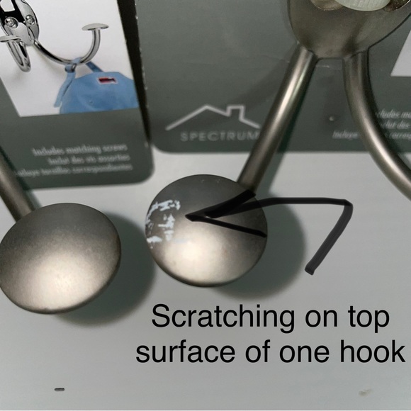 Wall Mount Hook by Spectrum - Stratford Series - set of 2 - Picture 7 of 10